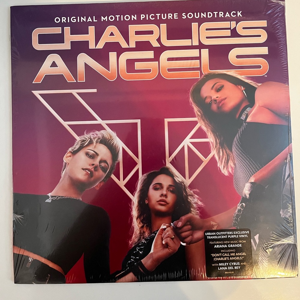 BRAND NEW CHARLIES ANGELS VINYL!! Still in casing and ready to be sold !!